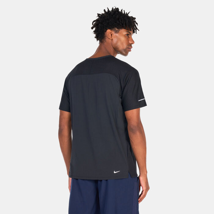 Nike Men's Trail Solar Chase Dri-FIT Running Top Black image number 1