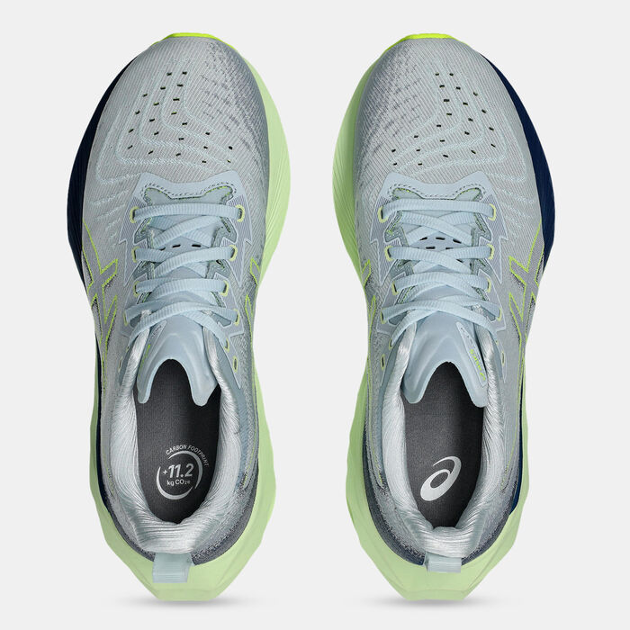 ASICS Women's NOVABLAST 4 Running Shoes Grey image number 4