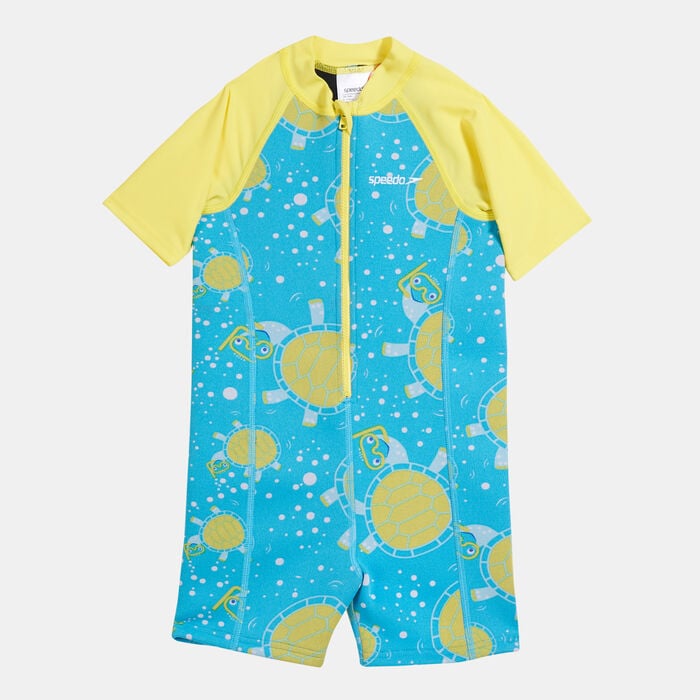 Speedo Kids' X Tommy Turtle Swimming Bodysuit Multi image number 0