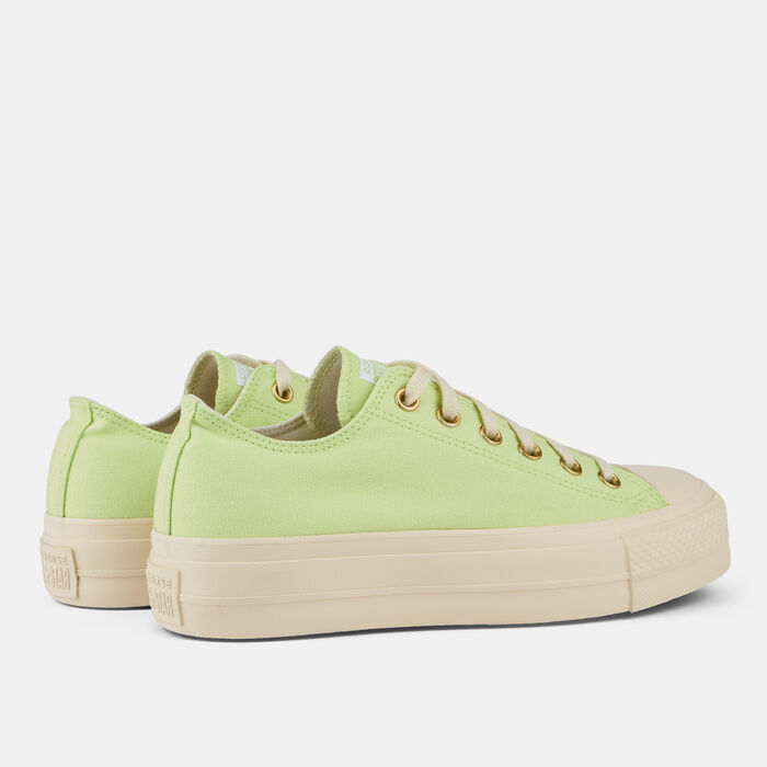 Converse Women's Chuck Taylor All Star Lift Platform Shoes Green image number 2