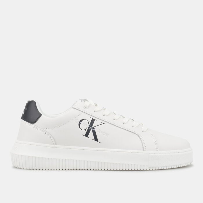 Buy Calvin Klein Men's Monochrome Platform Shoe White in Dubai, UAE -SSS