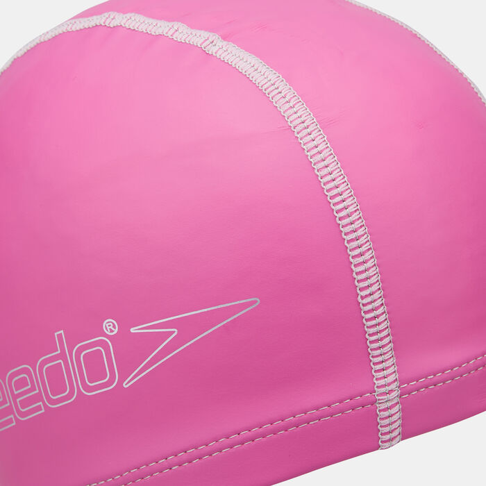Speedo Kids' Pace Swimming Cap Pink image number 2