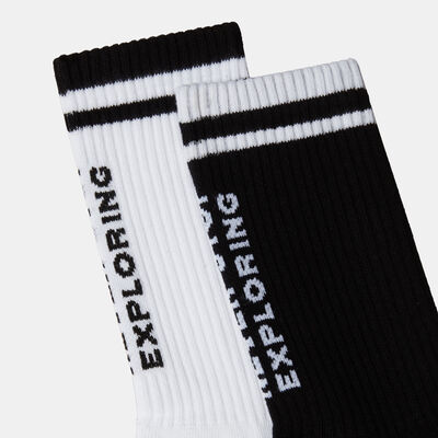The North Face Everyday Crew Socks (2 Pairs) Black