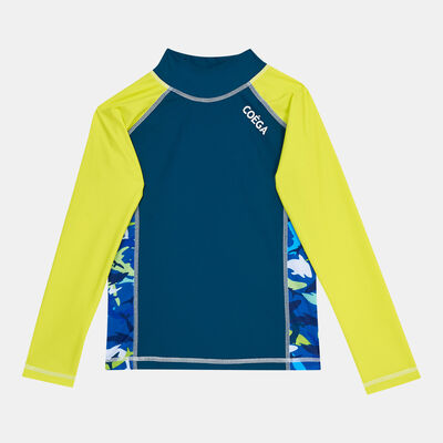 COEGA Kids' Graphic Print Rashguard Green