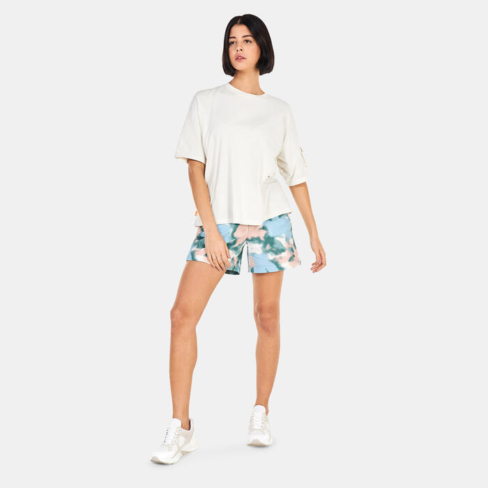 Timberland Women's Progressive Utility Pocket T-Shirt Blue image number 2