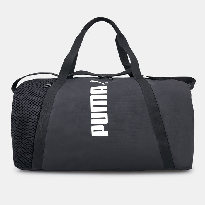 PUMA Women's Essentials Training Barrel Bag Black image number 0