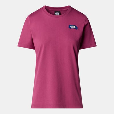 The North Face Women's Graphic T-Shirt Purple