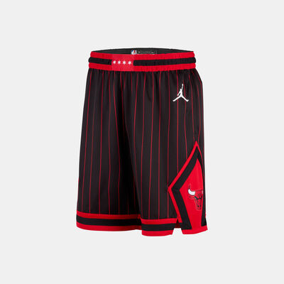 Nike Men's NBA Chicago Bulls Statement Edition Swingman Basketball Shorts Black