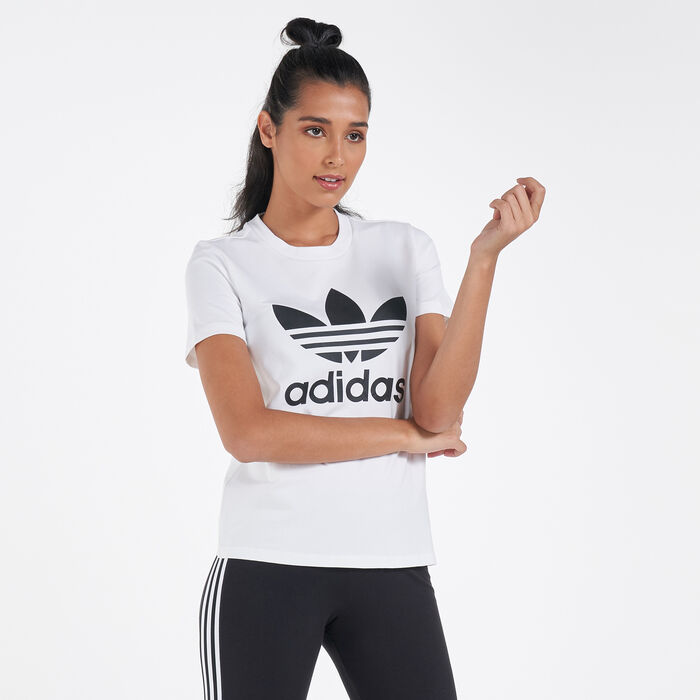 Buy adidas Originals Women's Trefoil T-Shirt in Dubai, UAE | SSS