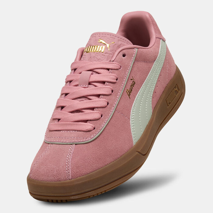 PUMA Women's Club Klassika Shoes Pink image number 4