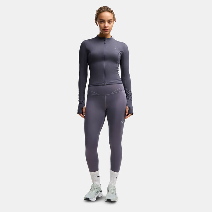 PUMA Women's Shape 7/8 Training Leggings Purple image number 2