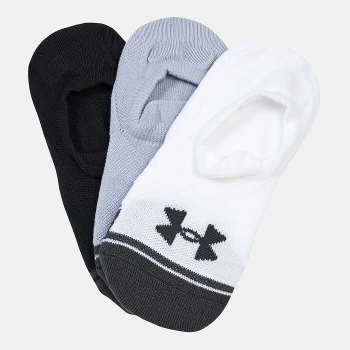 Under Armour UA Performance Tech No-Show Socks (3 Pack) Grey image number 0