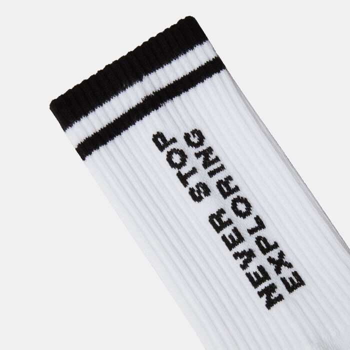 The North Face Everyday Crew Socks (2 Pairs) Black image number 2