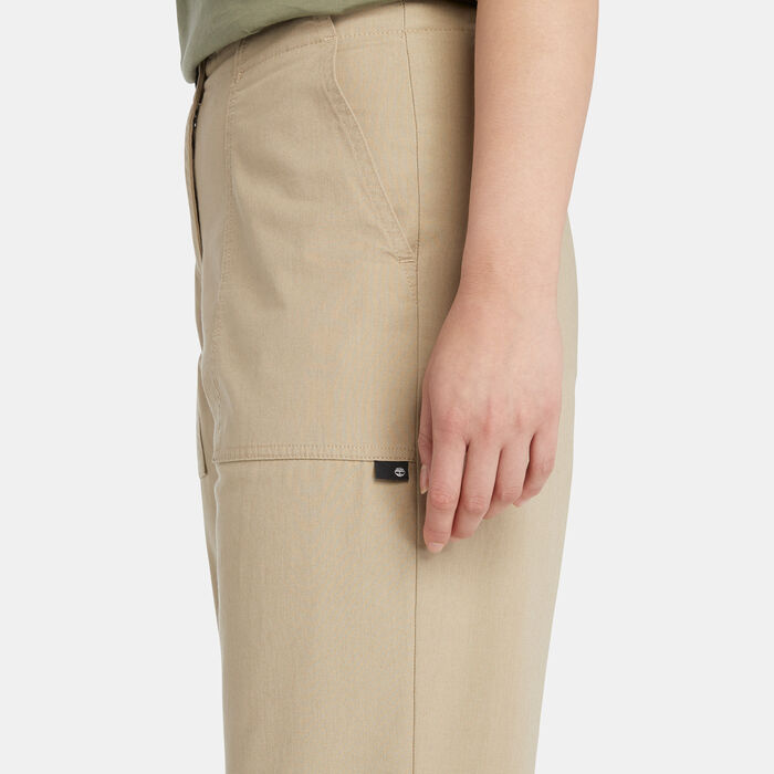 Timberland Women's Utility Fatigue Pants Gold image number 3