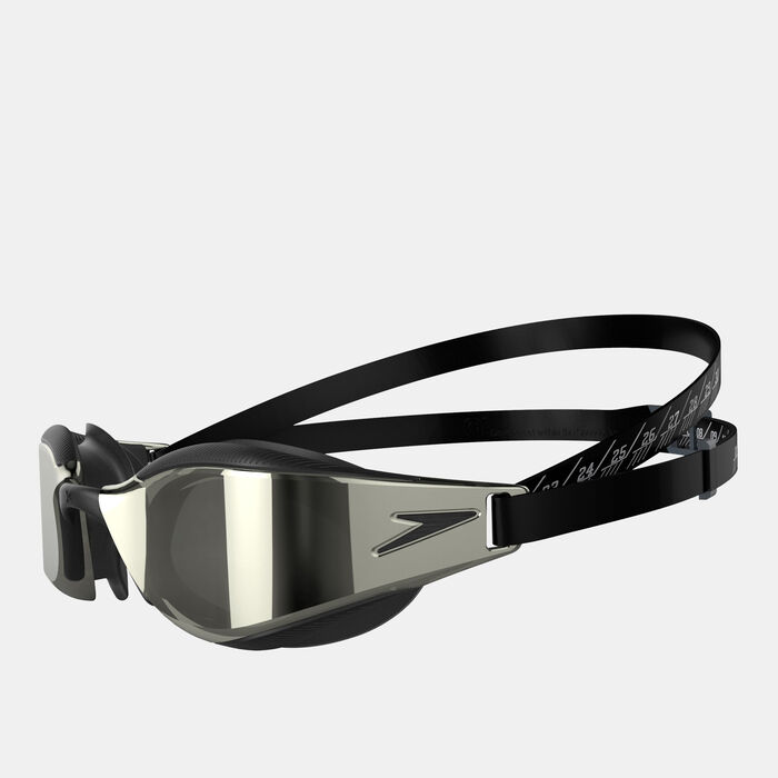 Speedo Fastskin Hyper Elite Mirror Swimming Goggles Black image number 2