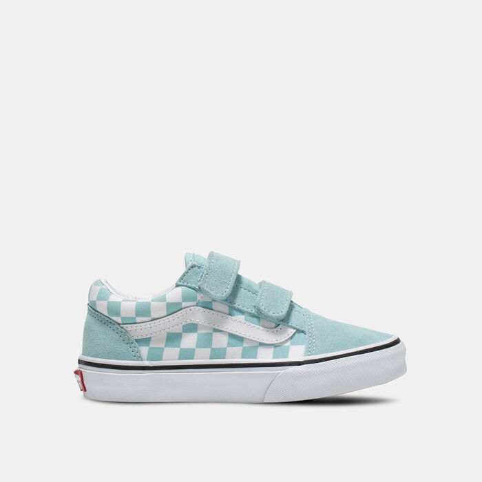 Vans Kids’ Color Theory Old Skool V Shoes Blue image number 0