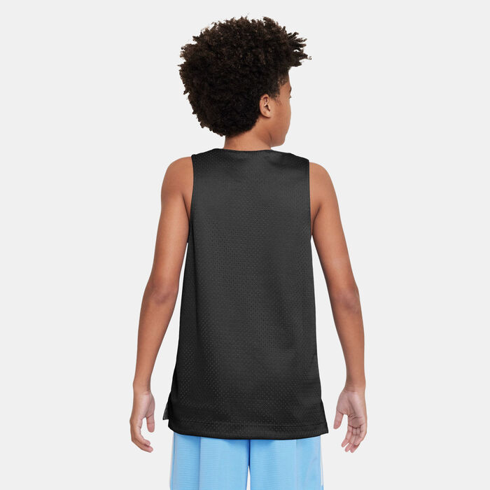 Nike Kids' Culture of Basketball Reversible Jersey Black image number 1