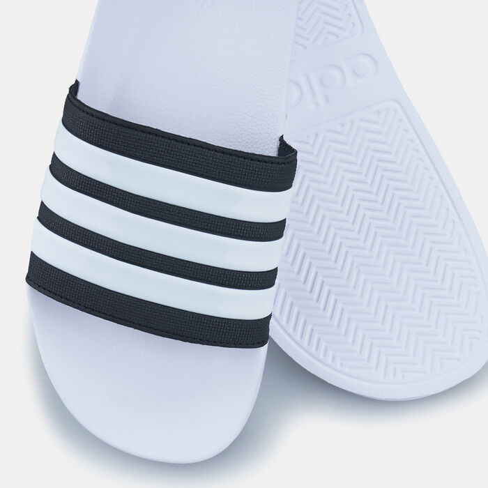 adidas Men's Adilette Shower Slides White image number 2