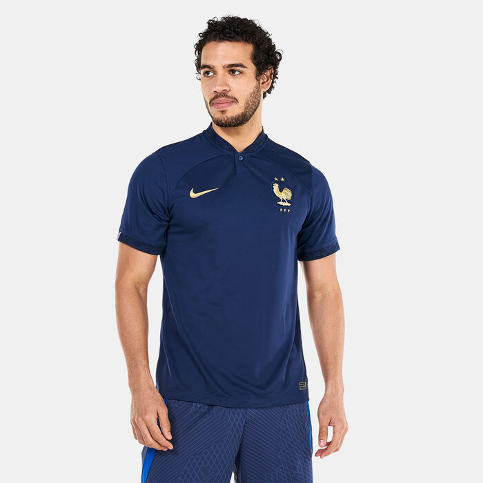 Buy Nike Men's France Dri-FIT Stadium Home Jersey - 2022 Blue in Dubai ...