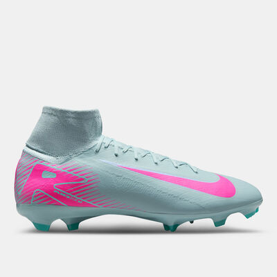 Nike Men's Mercurial Superfly 10 Pro Firm Ground Football Shoes Blue