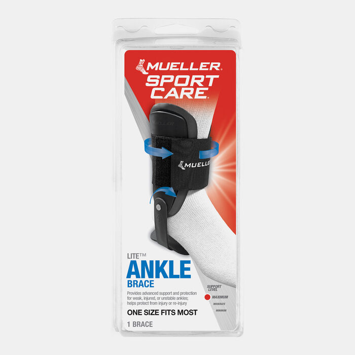 Mueller Lite Ankle Brace (One Size) Black image number 1