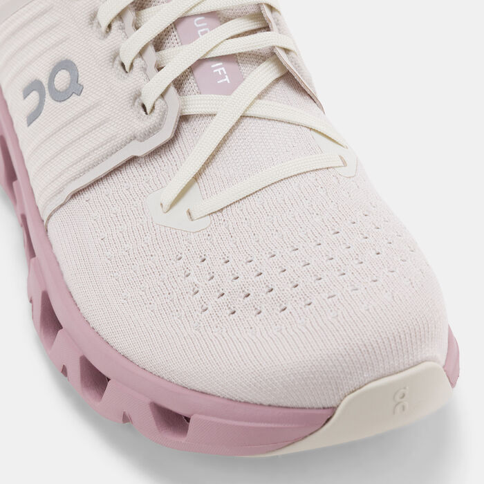 On Women's Cloudswift 4 Running Shoes Beige image number 4