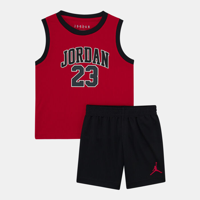 Jordan Kids' 23 2-Piece Jersey Set Red image number 0