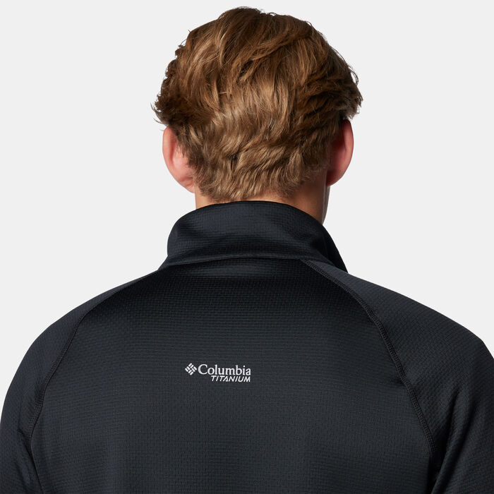 Columbia Men's Triple Canyon Grid Fleece II Full-Zip Jacket Black image number 4