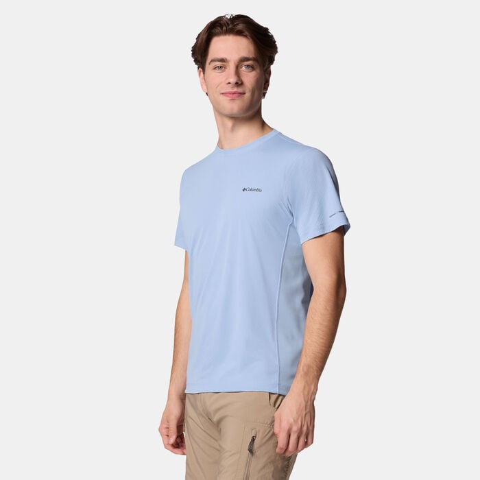 Columbia Men's Zero Rules Light Technical Hiking T-Shirt Blue image number 2