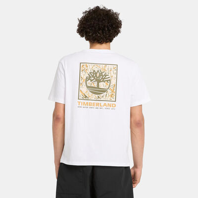 Timberland Men's Stack Camo T-Shirt White