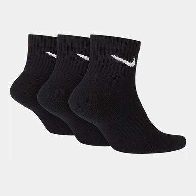 Nike Everyday Cushion Ankle Socks (3 Pairs) Black