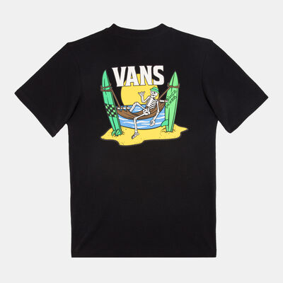 Vans Kids' Shaka Skeleton T-Shirt Black