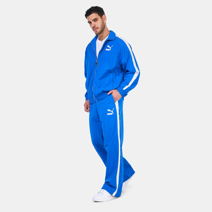 PUMA T7 Track Pants Blue image number 2