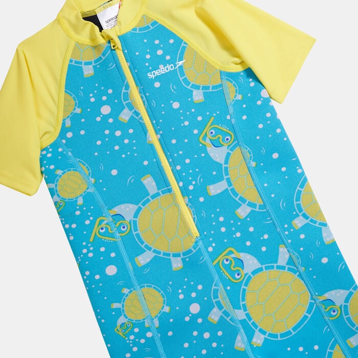 Speedo Kids' X Tommy Turtle Swimming Bodysuit Multi image number 2