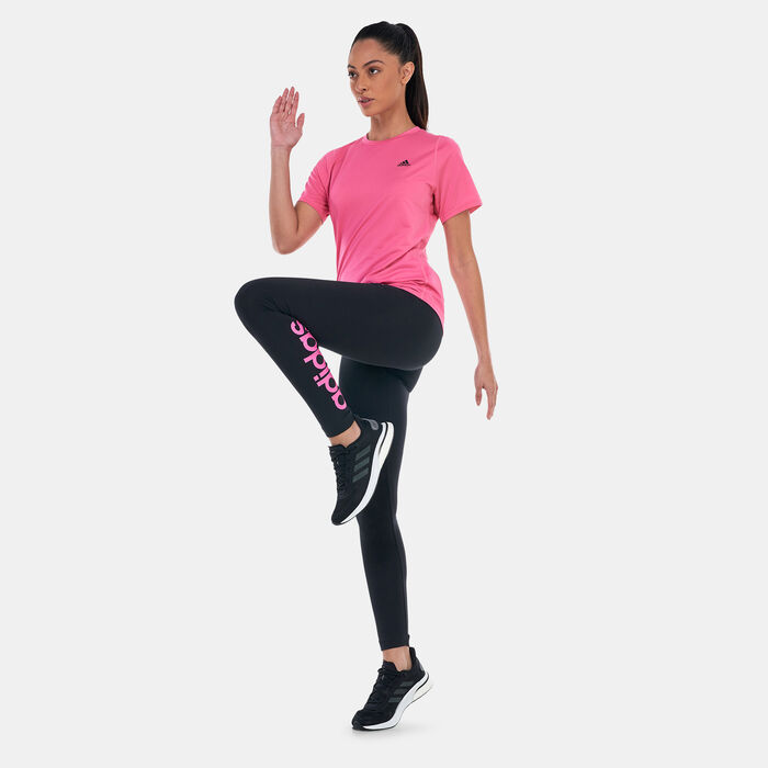 adidas Women's High-Rise Leggings Black image number 2