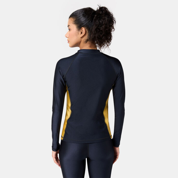 COEGA Women's Swimming Rashguard Black image number 1