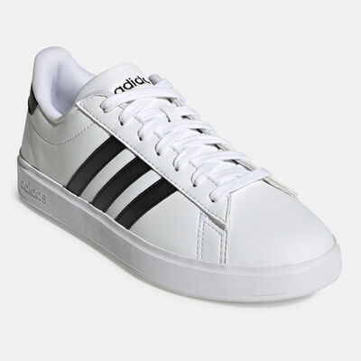 adidas Women's Grand Court Cloudfoam Lifestyle Court Comfort Shoe White