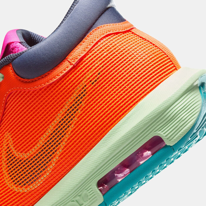 Nike LeBron Witness 8 Basketball Shoes Orange image number 5