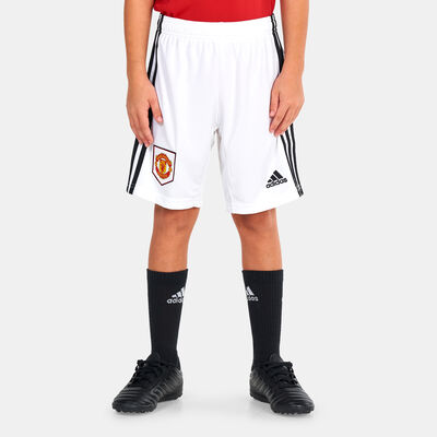 adidas Kids' Manchester United Home Shorts - 2022/23 White