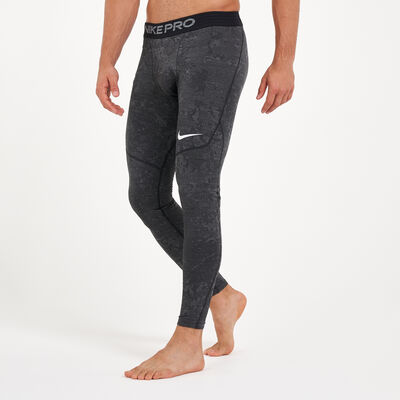 Nike Pro Training therma utility tights in gray