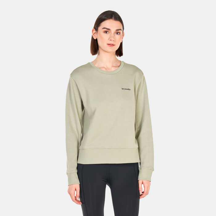 Columbia Women's Columbia Lodge&trade; Crew IV Sweatshirt Green image number 0
