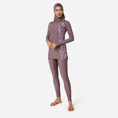 COEGA Women's Modest 3-Piece Swimsuit Blue