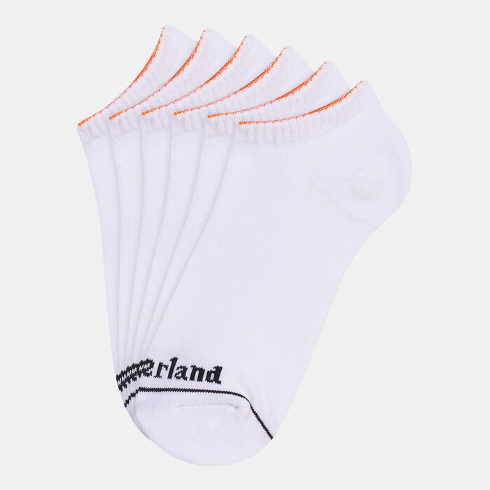 Timberland Ocean Grove Core No-Show Socks (3 Pairs) White image number 0