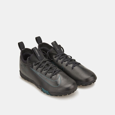Nike Kids' Mercurial Vapor 16 Academy Turf Ground Football Shoes Black